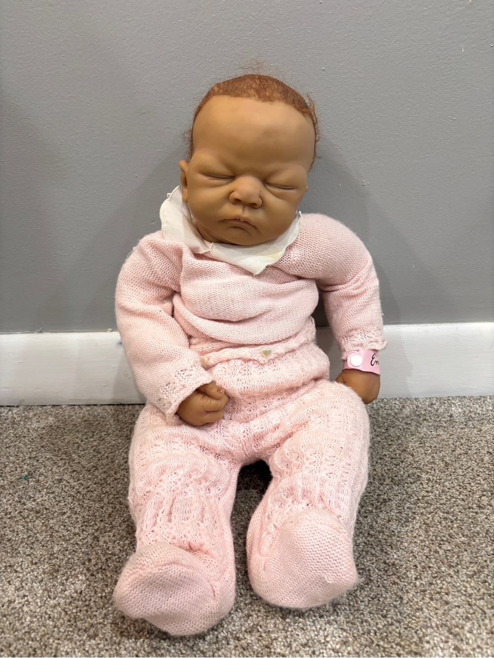 Ashton-Drake Galleries Welcome Baby Emily Celebration Realistic Doll Reborn Baby